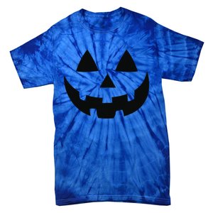 JackOLantern Halloween Pumpkin Face Tie-Dye T-Shirt