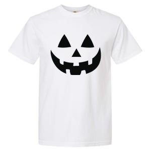 JackOLantern Halloween Pumpkin Face Garment-Dyed Heavyweight T-Shirt