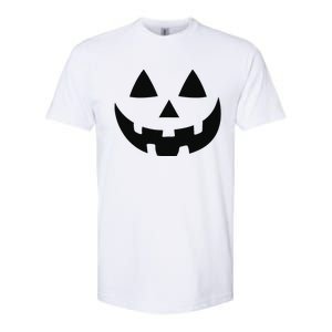 JackOLantern Halloween Pumpkin Face Softstyle CVC T-Shirt