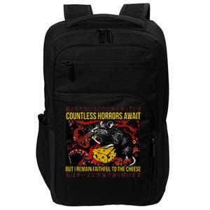 Japanese Horror Rat Retro Countless Horrors Await Impact Tech Backpack