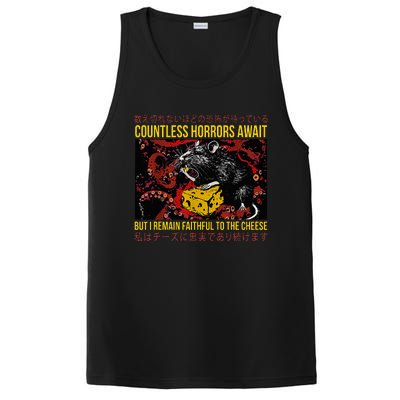 Japanese Horror Rat Retro Countless Horrors Await PosiCharge Competitor Tank