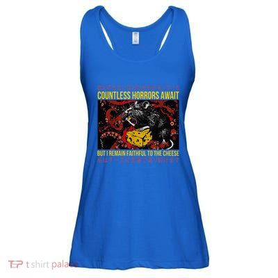 Japanese Horror Rat Retro Countless Horrors Await Ladies Essential Flowy Tank
