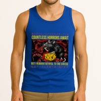 Japanese Horror Rat Retro Countless Horrors Await Tank Top