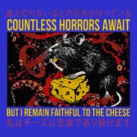 Japanese Horror Rat Retro Countless Horrors Await Tank Top