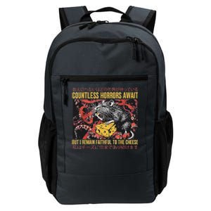 Japanese Horror Rat Retro Countless Horrors Await Daily Commute Backpack