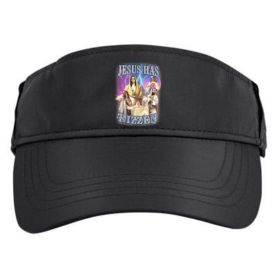 Jesus Has Rizzen Adult Drive Performance Visor