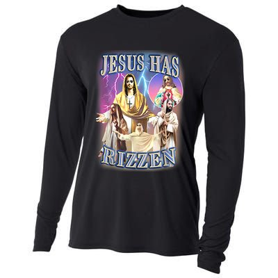 Jesus Has Rizzen Cooling Performance Long Sleeve Crew