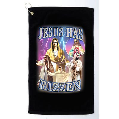 Jesus Has Rizzen Golf Towel