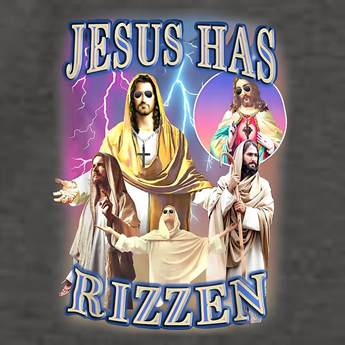 Jesus Has Rizzen Vector Backpack