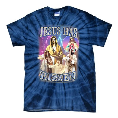 Jesus Has Rizzen Tie-Dye T-Shirt