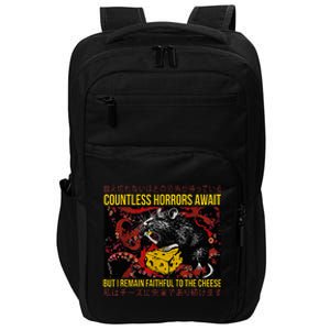 Japanese Horror Rat Retro Countless Horrors Await Impact Tech Backpack