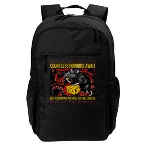 Japanese Horror Rat Retro Countless Horrors Await Daily Commute Backpack