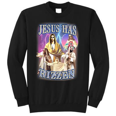 Jesus Has Rizzen Sweatshirt