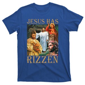 Jesus Has Rizzen Christian Bible Faith Cross T-Shirt