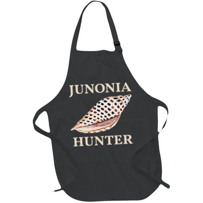 Junonia Hunter Rare Seashell Sanibel Island Bucket List Goal Full-Length Apron With Pockets