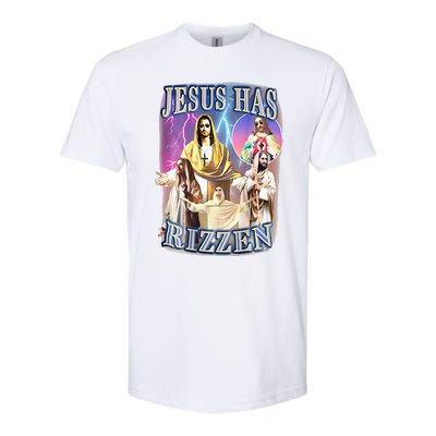 Jesus Has Rizzen Softstyle CVC T-Shirt