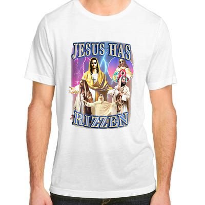 Jesus Has Rizzen Adult ChromaSoft Performance T-Shirt