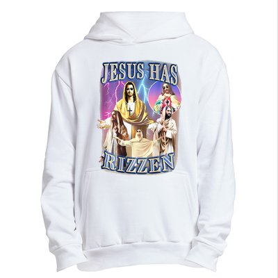 Jesus Has Rizzen Urban Pullover Hoodie