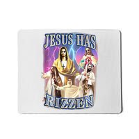 Jesus Has Rizzen Mousepad