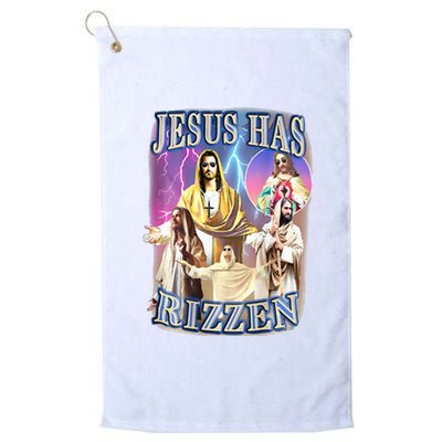 Jesus Has Rizzen Platinum Collection Golf Towel