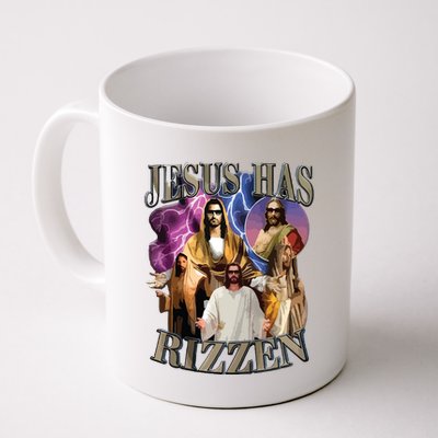 Jesus Has Rizzen He Is Rizzen Jesus Rizz Mug