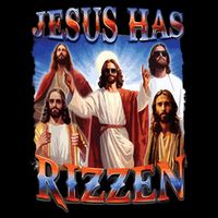 Jesus Has Rizzen He Is Rizzen Jesus Rizz Cooling Performance Crew T-Shirt