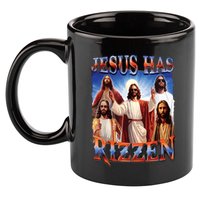 Jesus Has Rizzen He Is Rizzen Jesus Rizz 11oz C Handle Ceramic Mug