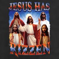 Jesus Has Rizzen He Is Rizzen Jesus Rizz 25L Jumbo Tote