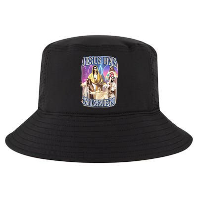Jesus Has Rizzen Cool Comfort Performance Bucket Hat