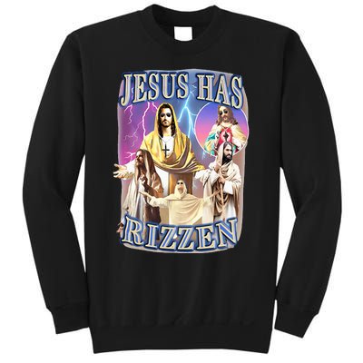 Jesus Has Rizzen Sweatshirt