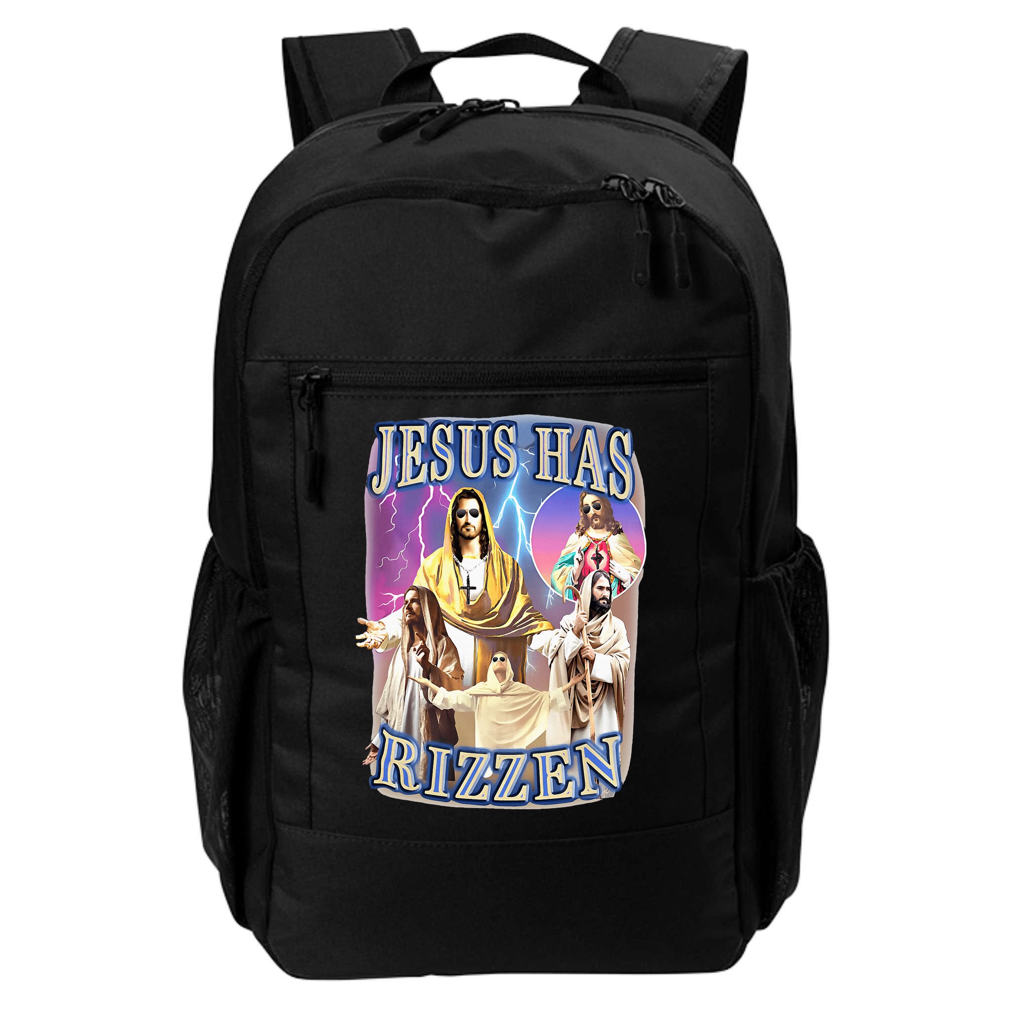 Jesus Has Rizzen Backpack