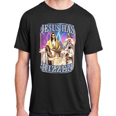 Jesus Has Rizzen Adult ChromaSoft Performance T-Shirt