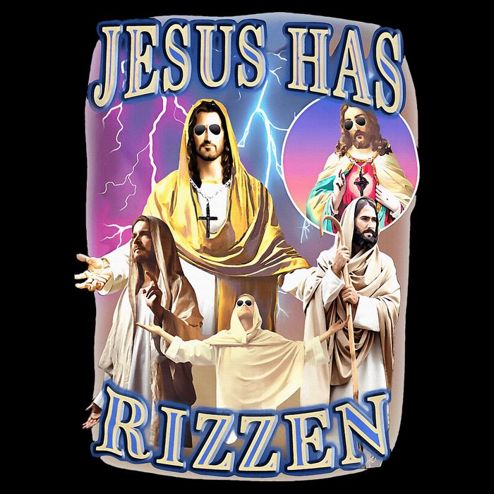 Jesus Has Rizzen 16 in Basic Backpack