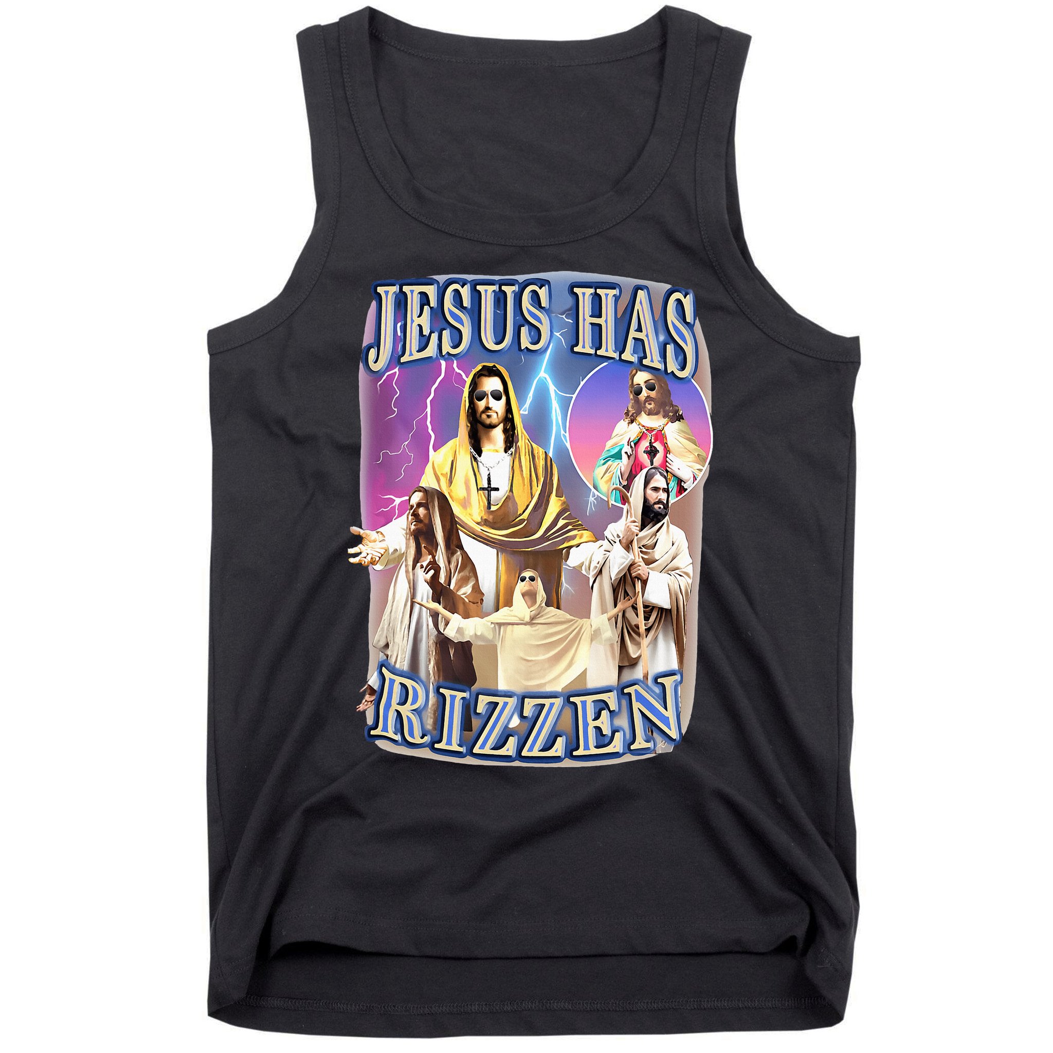Jesus Has Rizzen Tank Top