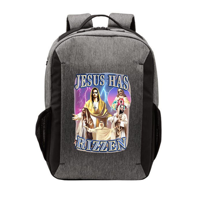 Jesus Has Rizzen Vector Backpack