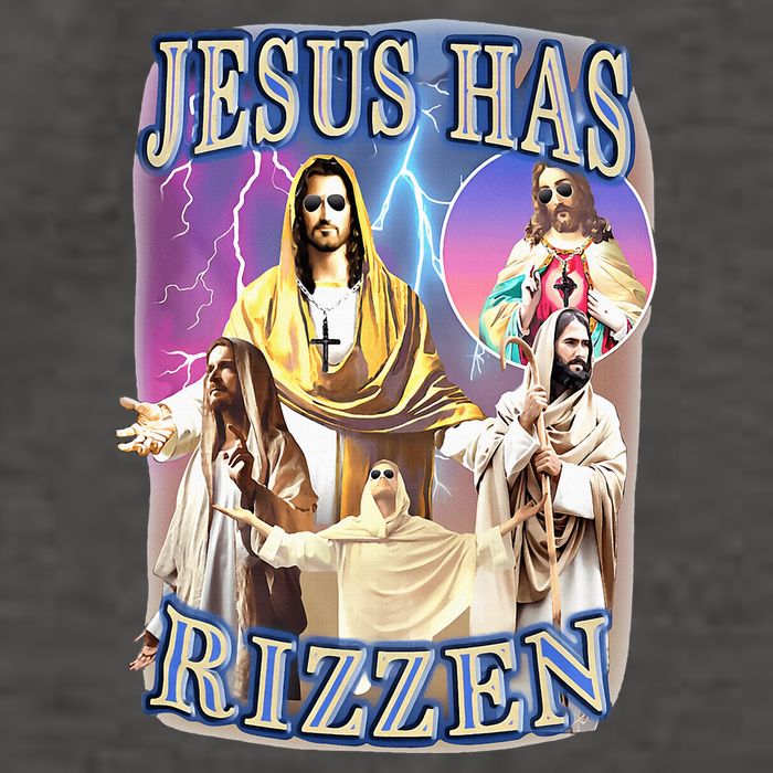 Jesus Has Rizzen Vector Backpack