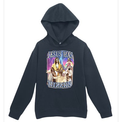 Jesus Has Rizzen Urban Pullover Hoodie