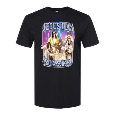 Jesus Has Rizzen Softstyle® CVC T-Shirt