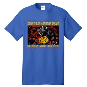 Japanese Horror Rat Retro Countless Horrors Await Tall T-Shirt