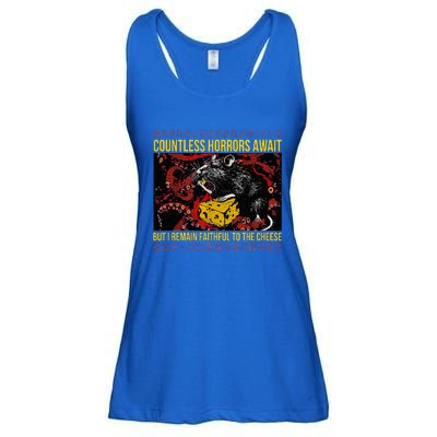 Japanese Horror Rat Retro Countless Horrors Await Ladies Essential Flowy Tank