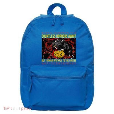 Japanese Horror Rat Retro Countless Horrors Await 16 in Basic Backpack
