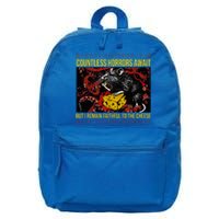 Japanese Horror Rat Retro Countless Horrors Await 16 in Basic Backpack