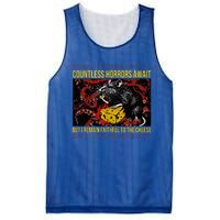 Japanese Horror Rat Retro Countless Horrors Await Mesh Reversible Basketball Jersey Tank