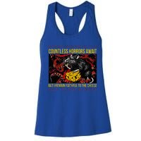 Japanese Horror Rat Retro Countless Horrors Await Women's Racerback Tank