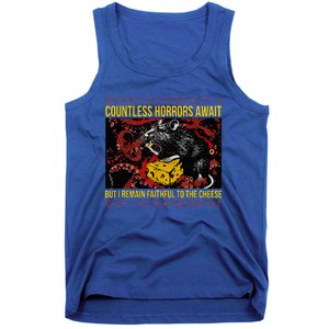 Japanese Horror Rat Retro Countless Horrors Await Tank Top