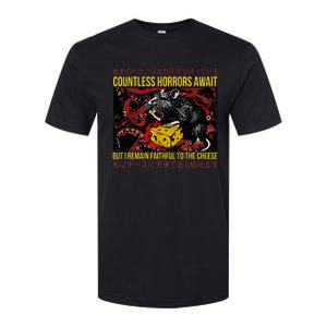 Japanese Horror Rat Retro Countless Horrors Await Softstyle CVC T-Shirt