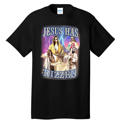 Jesus Has Rizzen Tall T-Shirt