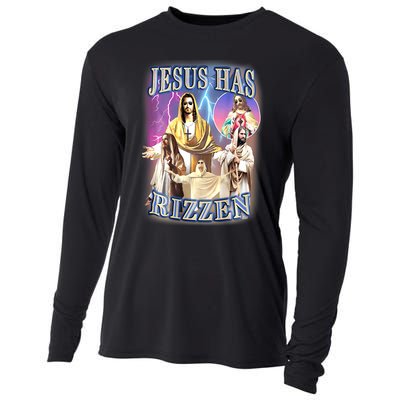 Jesus Has Rizzen Cooling Performance Long Sleeve Crew