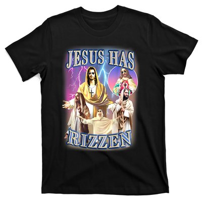 Jesus Has Rizzen T-Shirt