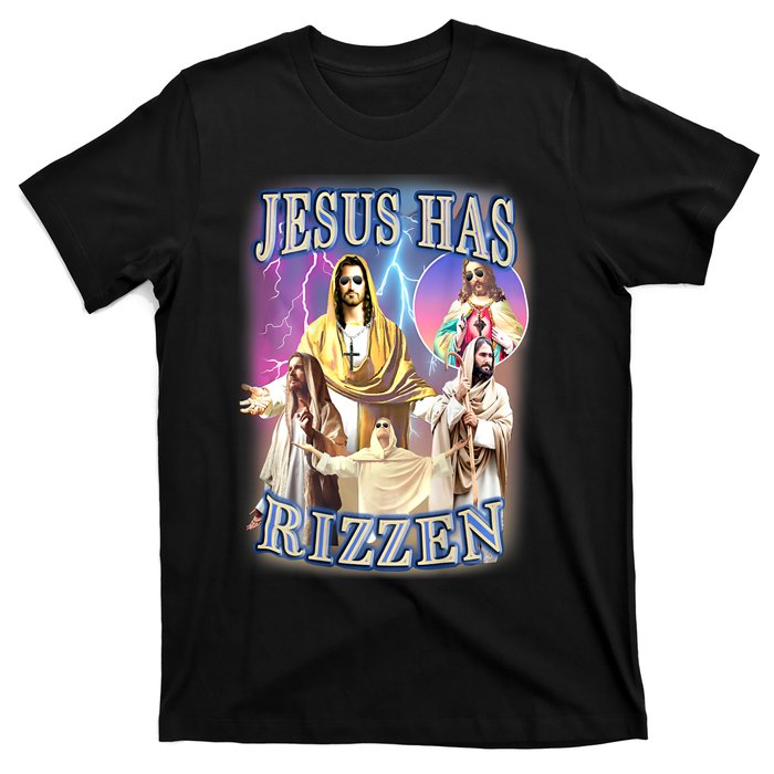 Jesus Has Rizzen T-Shirt